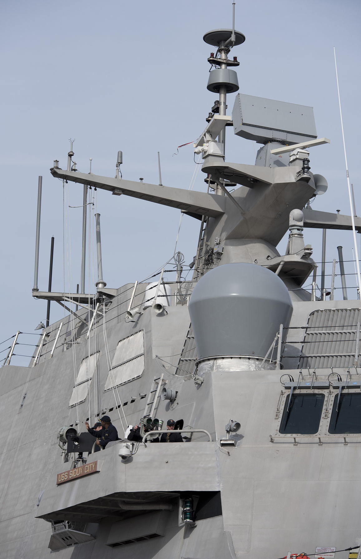 USS Sioux City departure